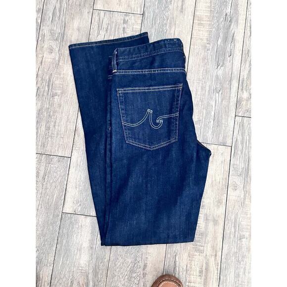 AG Adriano Goldschmied Men's Blue Cotton Blend Regent Bootcut Jeans Size 34 - Picture 4 of 7
